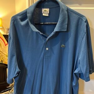 Lacoste Men's Blue Polo Shirt